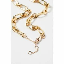 Oliver Bonas Gold Tone Merilee Links Chain Necklace -Default Template 2 unnamed file 1032