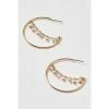 Oliver Bonas Gold Tone Serena Hoop Earrings -Default Template 2 unnamed file 114