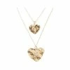 Oliver Bonas Gold Zada Hammered Heart Double Row Layered Necklace -Default Template 2 unnamed file 1145