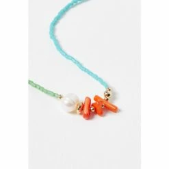 Oliver Bonas Natural Nara Seed Bead Pearl And Stone Chips Necklace -Default Template 2 unnamed file 1189