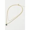 Oliver Bonas Darcy Stone Drop Double Row Gold Plated Layered Necklace -Default Template 2 unnamed file 1201