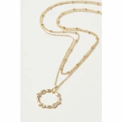 Oliver Bonas Gold Plated Layered Necklace -Default Template 2 unnamed file 1215
