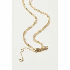 Oliver Bonas Gold Plated Layered Necklace -Default Template 2 unnamed file 1216