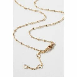 Oliver Bonas Natural Indie Pearl & Textured Metal Shape Short Necklace -Default Template 2 unnamed file 1228