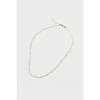Oliver Bonas White Mila Pearl Detail Gold Plated Chain Necklace -Default Template 2 unnamed file 1286