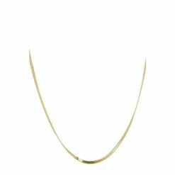 Oliver Bonas Zale Skinny Gold Plated Snake Chain Necklace -Default Template 2 unnamed file 1342