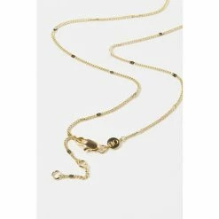 Oliver Bonas Oceania Heart Charm Gold Plated Chain Necklace -Default Template 2 unnamed file 1347