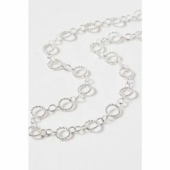 Oliver Bonas Silver Tone Isandro Loop Link Chain Necklace -Default Template 2 unnamed file 1373