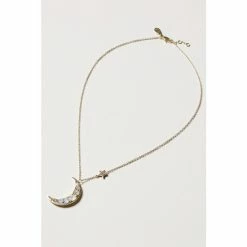 Oliver Bonas Equinox Moon & Star Pendant Necklace -Default Template 2 unnamed file 1379