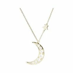 Oliver Bonas Equinox Moon & Star Pendant Necklace -Default Template 2 unnamed file 1382