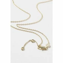 Oliver Bonas Darby Disc & Green Stone Inlay Gold Plated Necklace -Default Template 2 unnamed file 1385