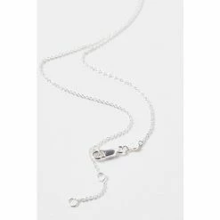 Oliver Bonas Silver Cordelia Multi Flower Casting Silver Bar Necklace -Default Template 2 unnamed file 1396