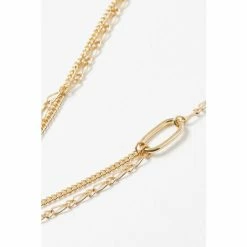 Oliver Bonas Natural Zara Stone Drop Layered Pendant Necklace -Default Template 2 unnamed file 1439