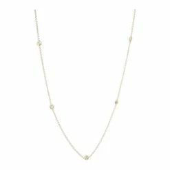 Oliver Bonas Gold Plated Amara Mini Flower Detail Chain Necklace -Default Template 2 unnamed file 1461