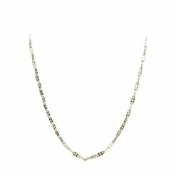 Oliver Bonas Gold Tone Kismet Textured Link Chain Necklace -Default Template 2 unnamed file 1473