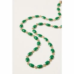 Oliver Bonas Matira Enamel Coated Chain Necklace -Default Template 2 unnamed file 1478