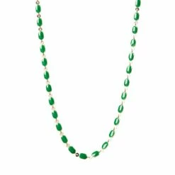 Oliver Bonas Matira Enamel Coated Chain Necklace -Default Template 2 unnamed file 1479