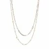 Oliver Bonas Natural Multi Layered Chain Necklace -Default Template 2 unnamed file 1482