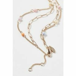 Oliver Bonas Natural Multi Layered Chain Necklace -Default Template 2 unnamed file 1485