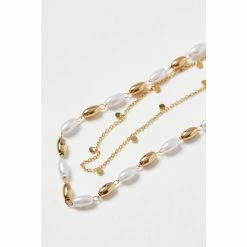 Oliver Bonas Natural Elle Mini Disc Layered Necklace -Default Template 2 unnamed file 1518