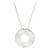 Oliver Bonas Silver Spiral Detail Loop Pendant Necklace -Default Template 2 unnamed file 1530