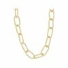 Oliver Bonas Gold Serena Twisted Links Chunky Chain Necklace -Default Template 2 unnamed file 1556