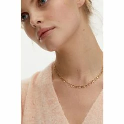 Oliver Bonas Gold Coloured Nadine Tiny Discs Necklace -Default Template 2 unnamed file 1579