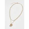 Oliver Bonas Gold Athena Heart And Beaded Charms Layered Chain Necklace -Default Template 2 unnamed file 1606