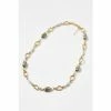 Oliver Bonas Natural Alaia Speckled Stone And Bead Chain Necklace -Default Template 2 unnamed file 1612