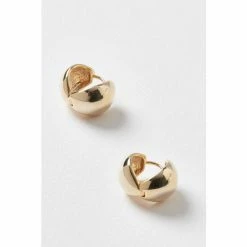 Oliver Bonas Gold Avisa Circle Hoop Earrings -Default Template 2 unnamed file 162