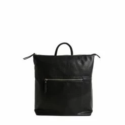 Oliver Bonas Black Alfa Sac Black Backpack