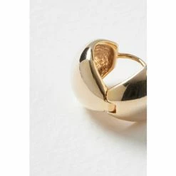 Oliver Bonas Gold Avisa Circle Hoop Earrings -Default Template 2 unnamed file 164