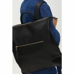 Oliver Bonas Black Alfa Sac Black Backpack -Default Template 2 unnamed file 1643