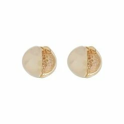 Oliver Bonas Gold Avisa Circle Hoop Earrings -Default Template 2 unnamed file 166