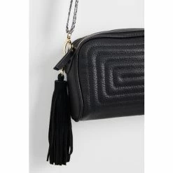Oliver Bonas Black Mindy Puff Animal Print Cross-Body Bag -Default Template 2 unnamed file 1668