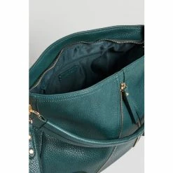 Oliver Bonas Green Teal Cassie Zip Tote -Default Template 2 unnamed file 1704
