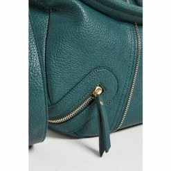 Oliver Bonas Green Teal Cassie Zip Tote -Default Template 2 unnamed file 1705