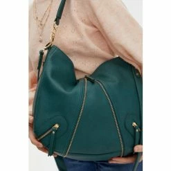 Oliver Bonas Green Teal Cassie Zip Tote -Default Template 2 unnamed file 1707