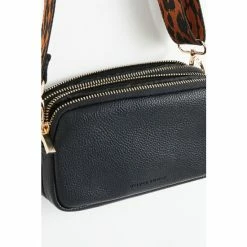 Oliver Bonas Mini Naha Animal Print Strap Phone Cross-Body Black Bag -Default Template 2 unnamed file 1734