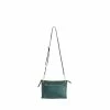 Oliver Bonas Green Laurie Triple Pocket & Metallic Cross-Body Bag -Default Template 2 unnamed file 1743