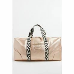 Oliver Bonas Gold Tone Hattie Weekend Bag