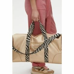 Oliver Bonas Gold Tone Hattie Weekend Bag -Default Template 2 unnamed file 1756