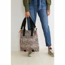 Oliver Bonas Leopard Print Front Pocket Black Tote Bag -Default Template 2 unnamed file 1786