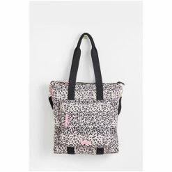 Oliver Bonas Leopard Print Front Pocket Black Tote Bag -Default Template 2 unnamed file 1787