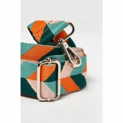 Oliver Bonas Green Chevron Graphic Green Bag -Default Template 2 unnamed file 1790