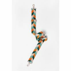 Oliver Bonas Green Chevron Graphic Green Bag -Default Template 2 unnamed file 1791