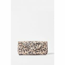 Oliver Bonas Blue Fluid Leopard Print Glasses Case