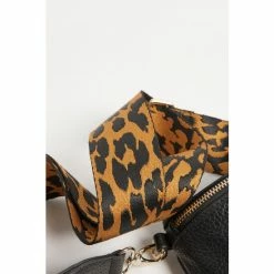 Oliver Bonas Black Leopard Print Belt Bag -Default Template 2 unnamed file 1854