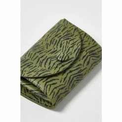 Oliver Bonas Green Zina Zebra Print Card Holder -Default Template 2 unnamed file 1867