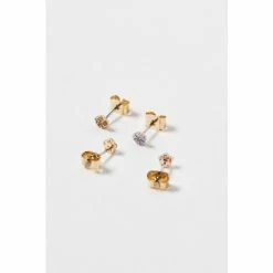 Oliver Bonas Aryan Natural Tiny Flowers Stud Earrings 2 Pack -Default Template 2 unnamed file 188